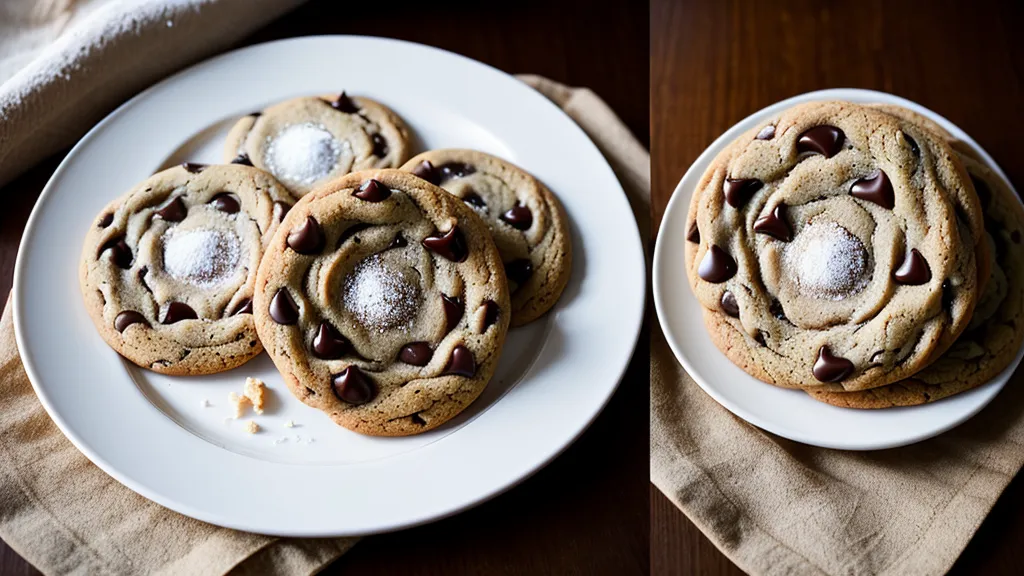 Interior suave y relleno de una galleta estilo New York terminada, resultado del recetario para repostería casera
