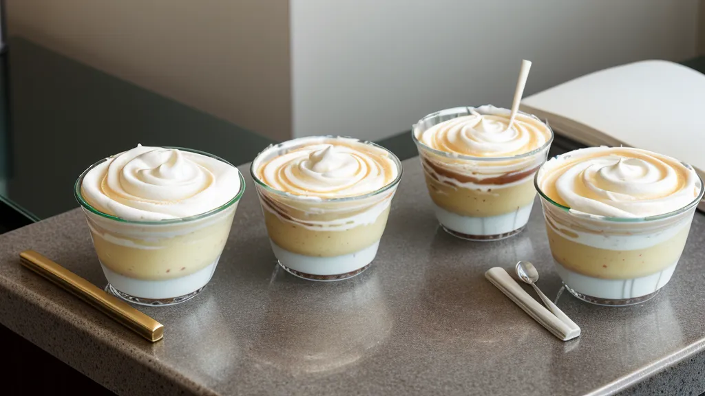 Cálculos de costos de repostería escritos a mano junto a ingredientes básicos.