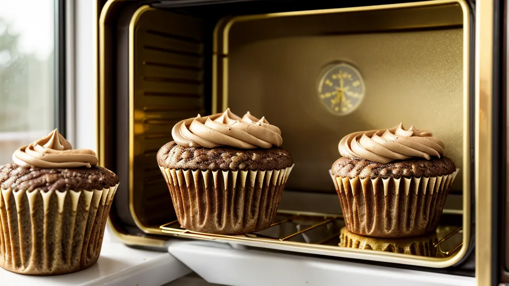 Horno casero de una sola charola horneando bizcochos, capacidad real de producción en repostería desde casa
