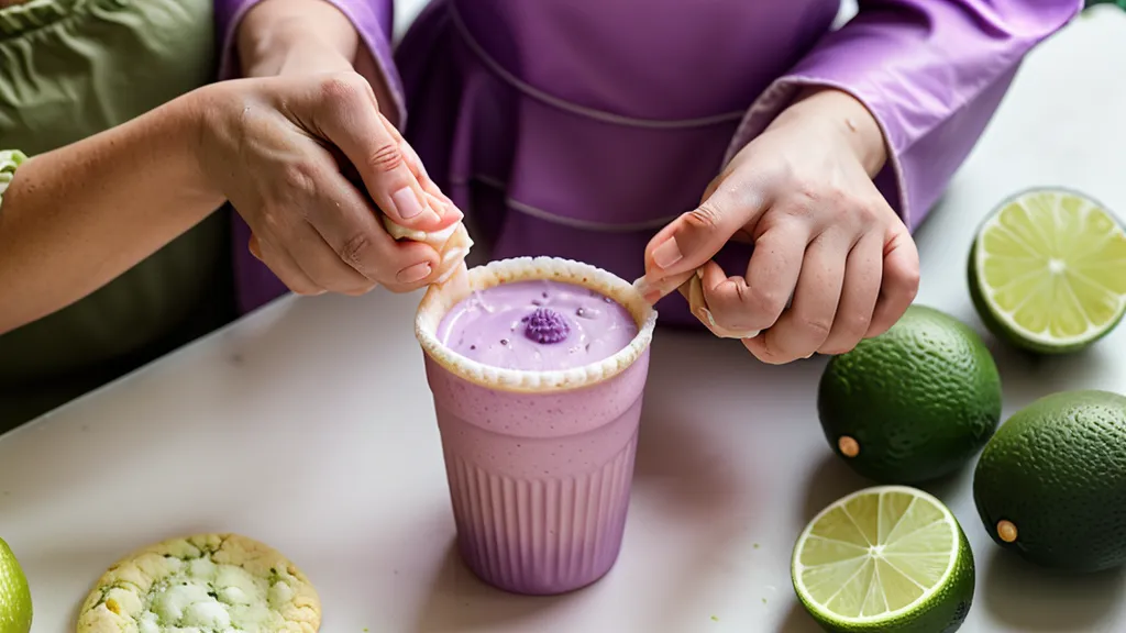 Postre en vaso individual de carlota de limón, ejemplo real de postres en vaso listos para pedidos por WhatsApp.