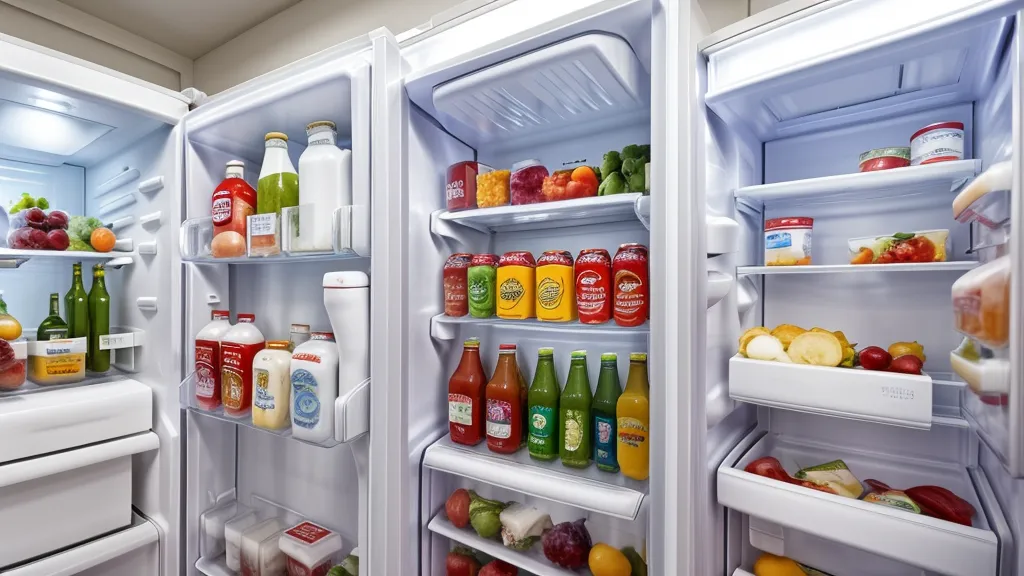 Postres en vaso almacenados correctamente en un refrigerador doméstico para mantener la frescura