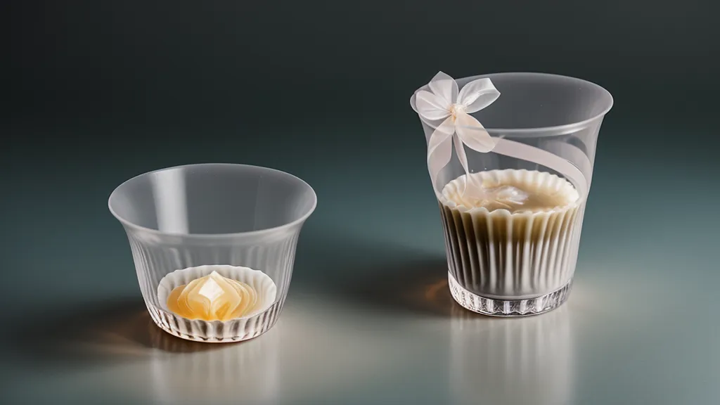 Empaque exclusivo para una gelatina artística individual de edición limitada